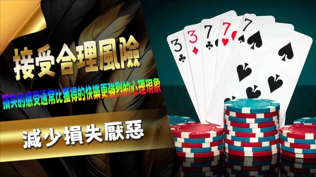 減少損失厭惡:接受合理風險